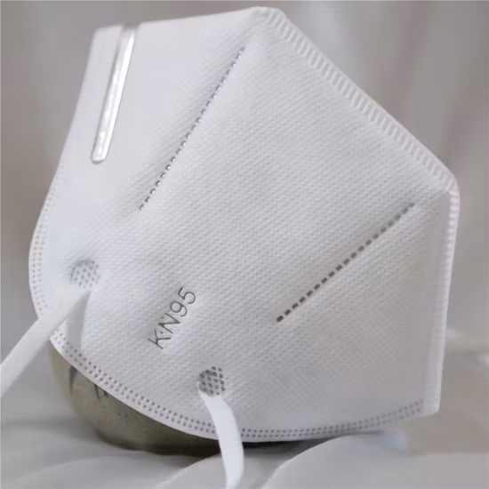 Disposable Reusable Nonwoven Particle Filtering Ear Strip Folding Half Face Mask with Customs Data