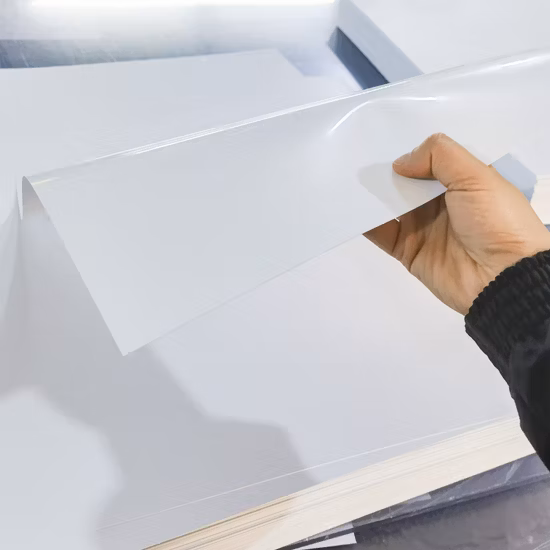 Prix ​​d'usine pliable 12mm 19mm blanc pur 100% pur Aacrylic Solid Surface feuilles données douanières